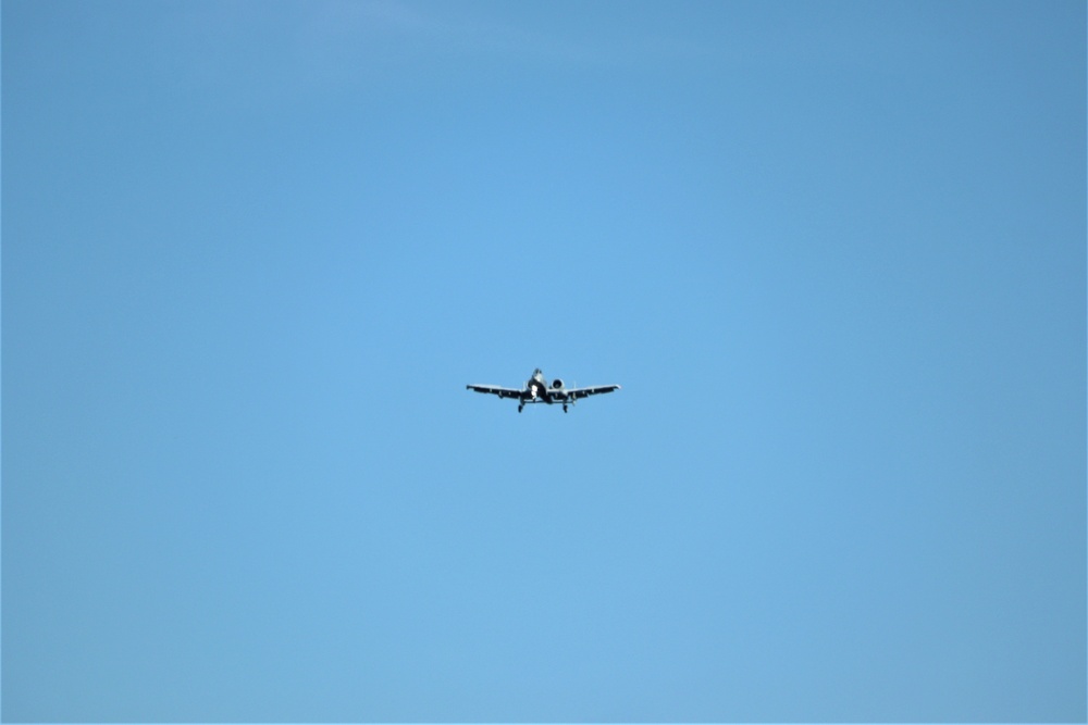 Air Force A-10s hold September 2023 training at Fort McCoy