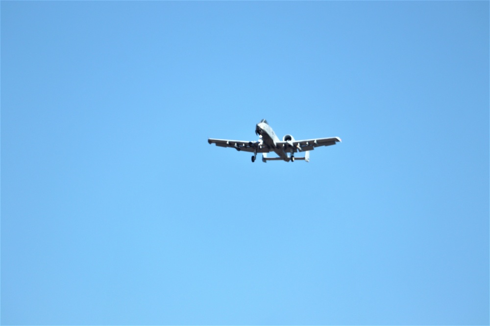Air Force A-10 Airmen hold September 2023 training at Fort McCoy