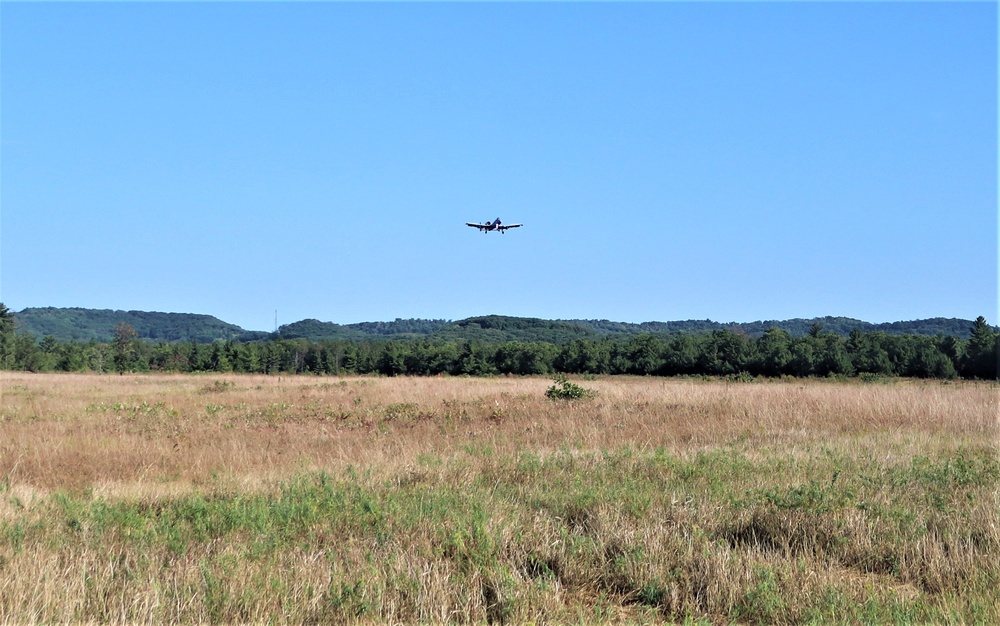 Air Force A-10 Airmen hold September 2023 training at Fort McCoy