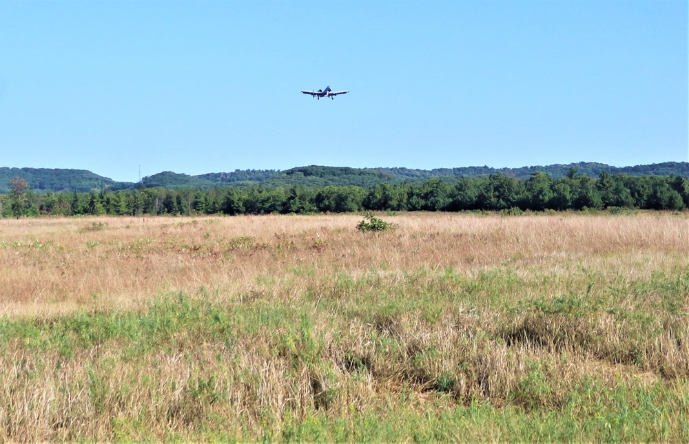 Air Force A-10 Airmen hold September 2023 training at Fort McCoy