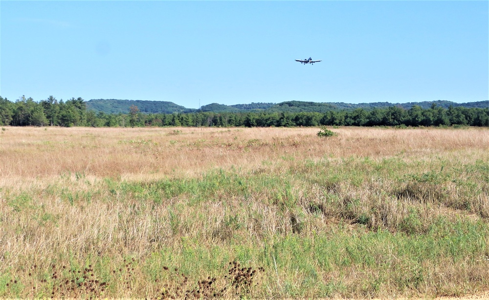 Air Force A-10 Airmen hold September 2023 training at Fort McCoy