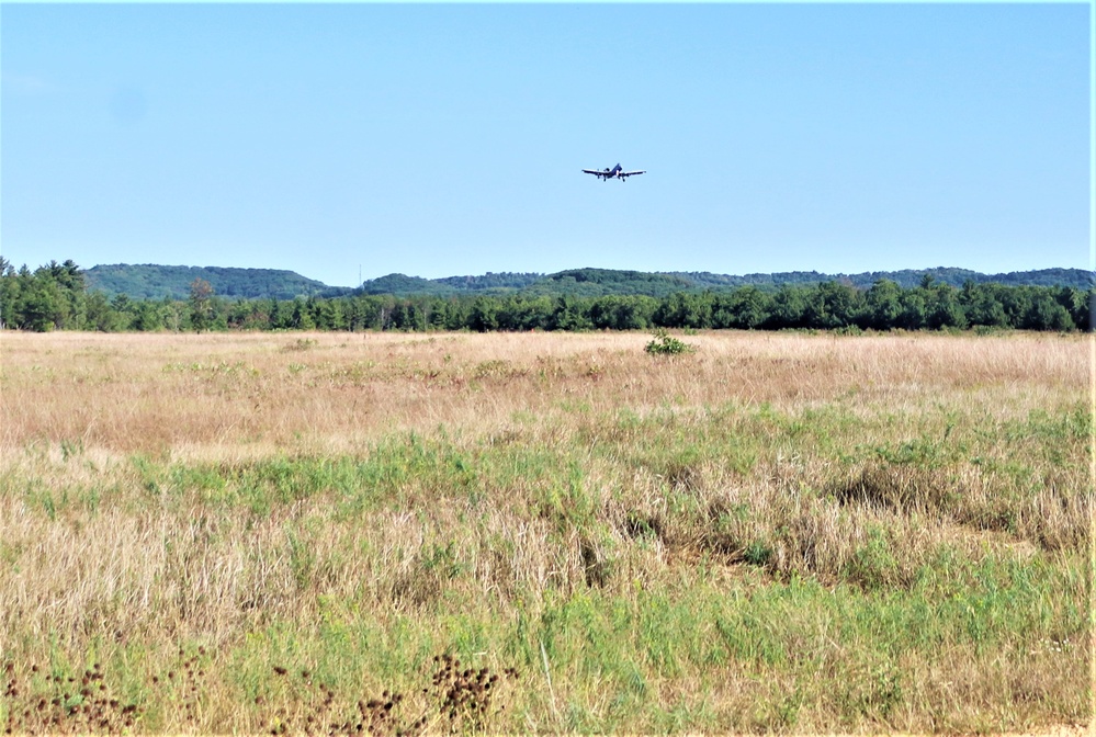 Air Force A-10 Airmen hold September 2023 training at Fort McCoy