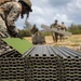 U.S. Marines Prepare Landing Zone