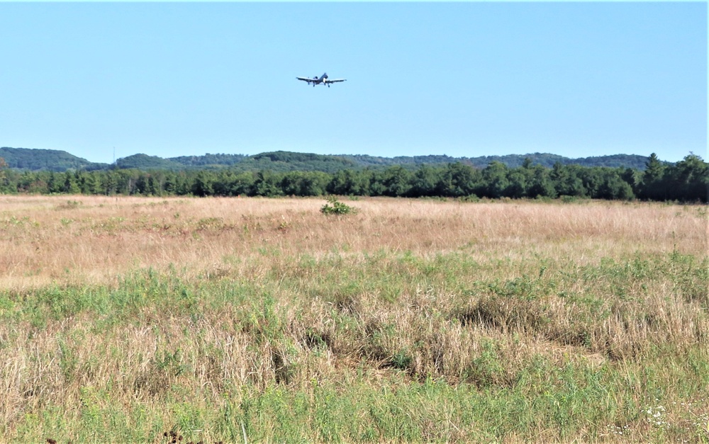 Air Force A-10 Airmen hold September 2023 training at Fort McCoy