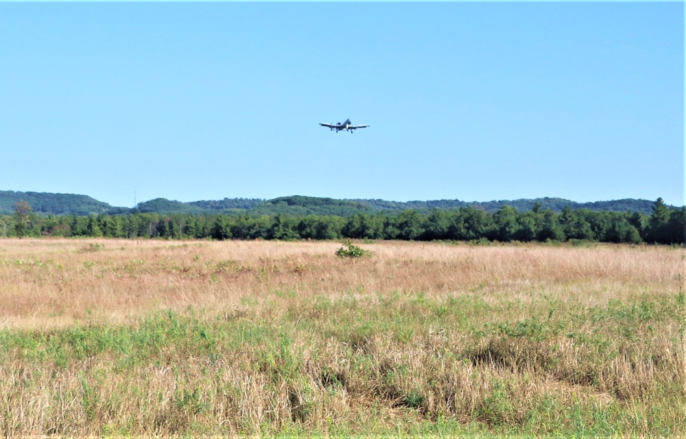 Air Force A-10 Airmen hold September 2023 training at Fort McCoy