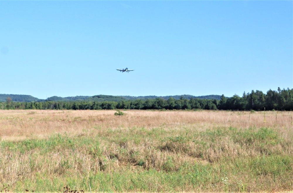 Air Force A-10 Airmen hold September 2023 training at Fort McCoy