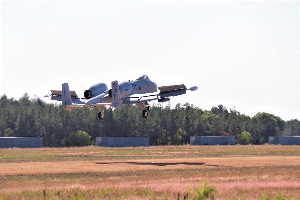 Air Force A-10 Airmen hold September 2023 training at Fort McCoy