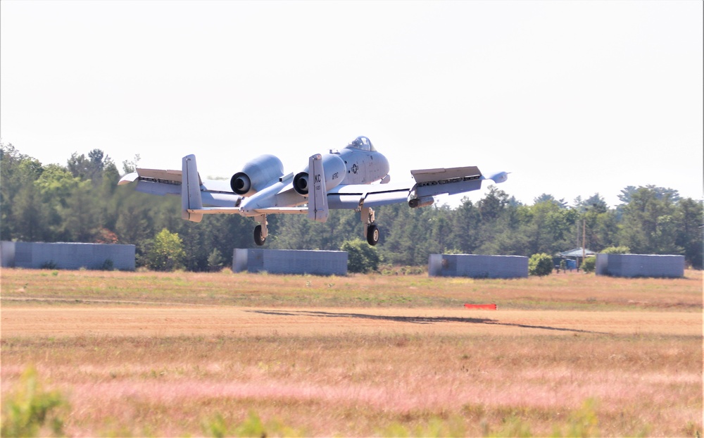 Air Force A-10 Airmen hold September 2023 training at Fort McCoy