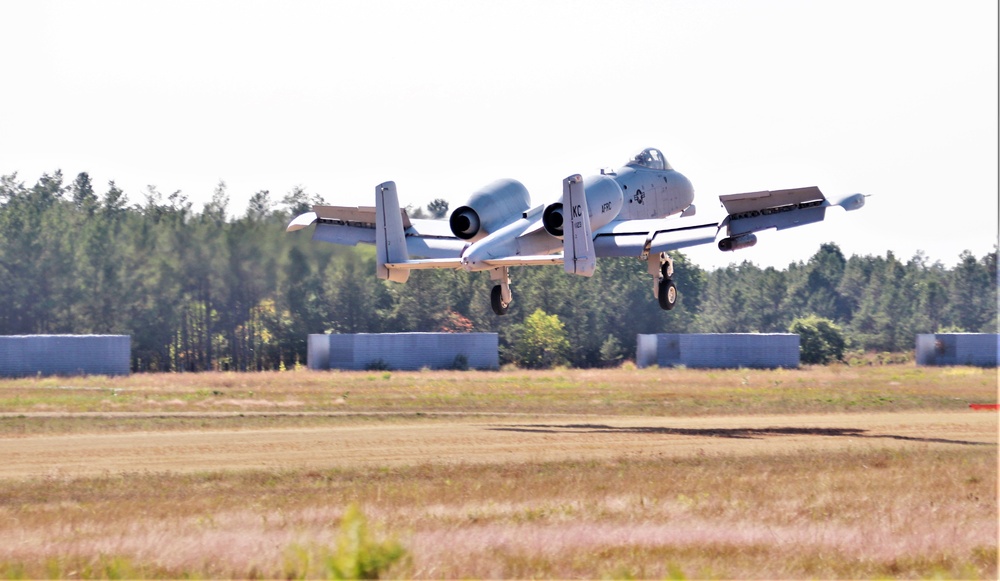 Air Force A-10 Airmen hold September 2023 training at Fort McCoy