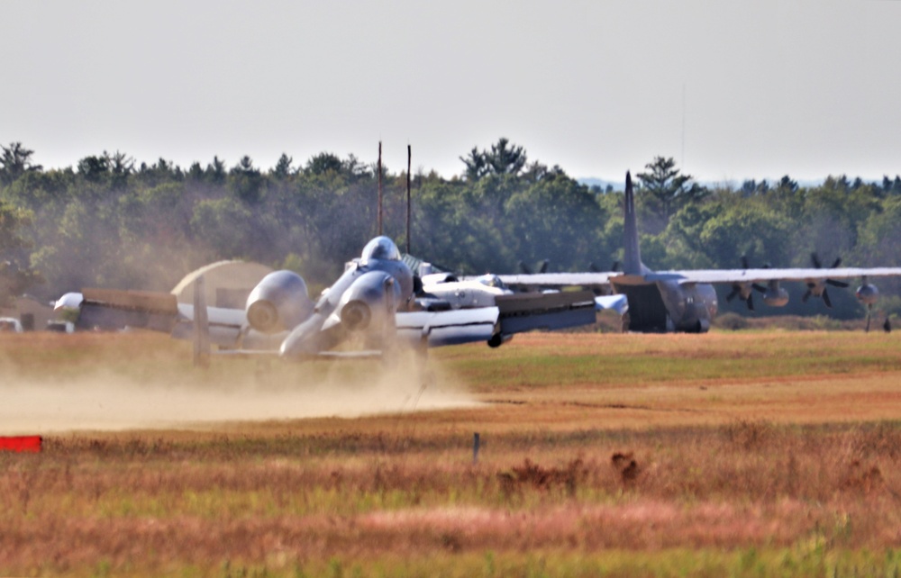 Air Force A-10 Airmen hold September 2023 training at Fort McCoy