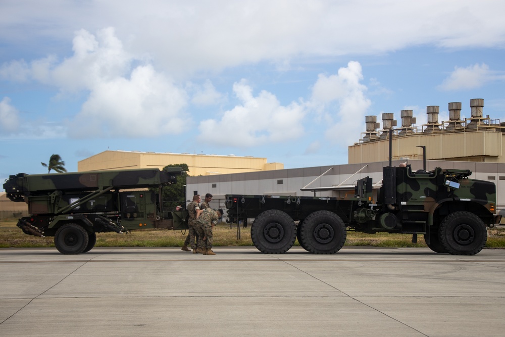 VMGR-153 and 3d MLR Load Equipment onto KC-130