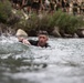 Marines with 1st Bn., 1st Marines cross river during MTX