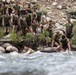 Marines with 1st Bn., 1st Marines cross river during MTX