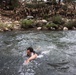 Marines with 1st Bn., 1st Marines cross river during MTX