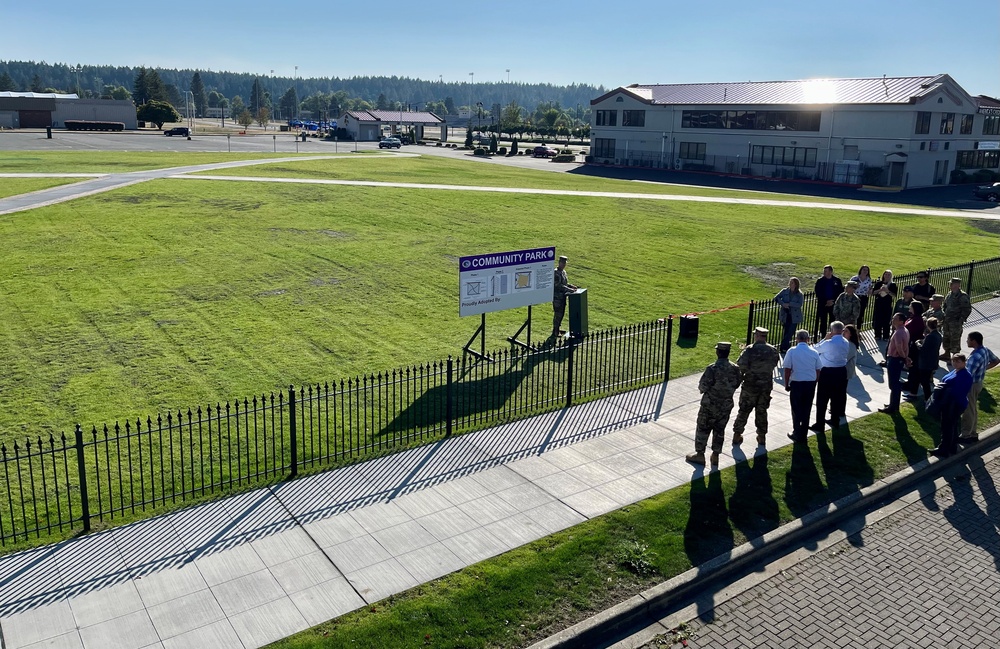 New community park opens on JBLM