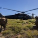 Marines conduct aerial insertion during MTX