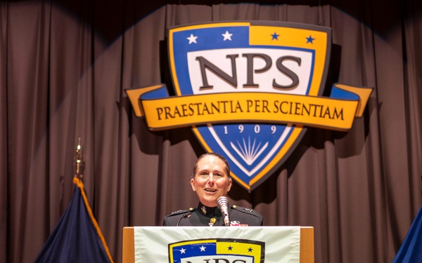 Marine General Offers Challenge to NPS Summer Quarter Graduates