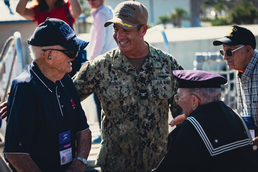 World War 2 Vets Tour Mayport