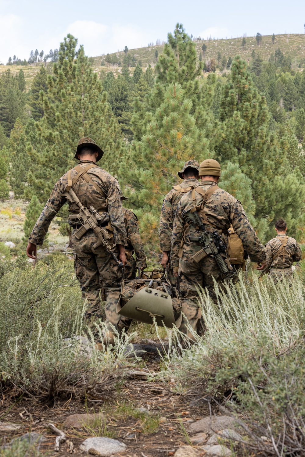 1st Bn., 1st Marines participate in field evaluation exercise during MTX