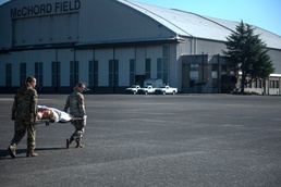 62d AW conducts aeromedical evacuation training