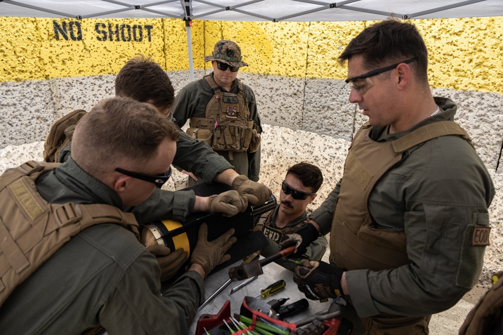 Cut the Right Wire: MCBH and 1MAW EOD Conduct Explosive Exploitation Exercises