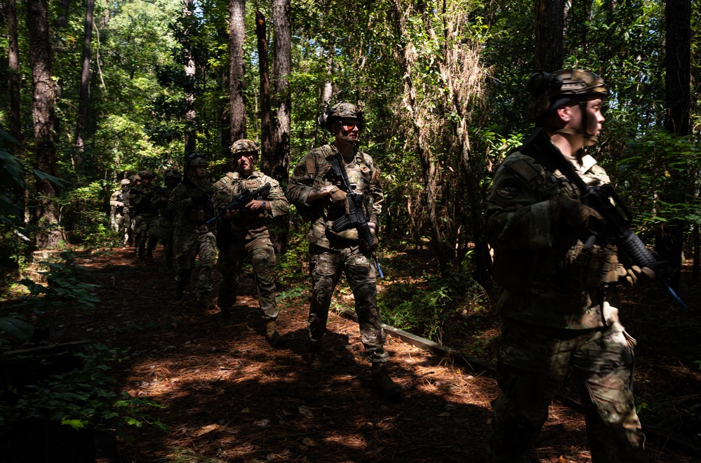 TacRAT 2023 Day 1; in-house training, dismounted movements