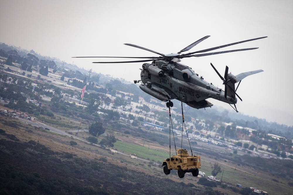 America’s Air Show 2023: MAGTF Demo CH-53E Super Stallion