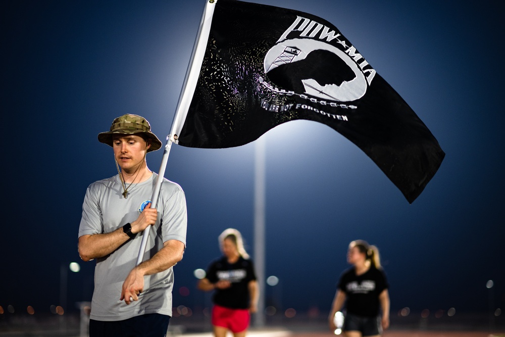 AUAB hosts POW/MIA memorial walk