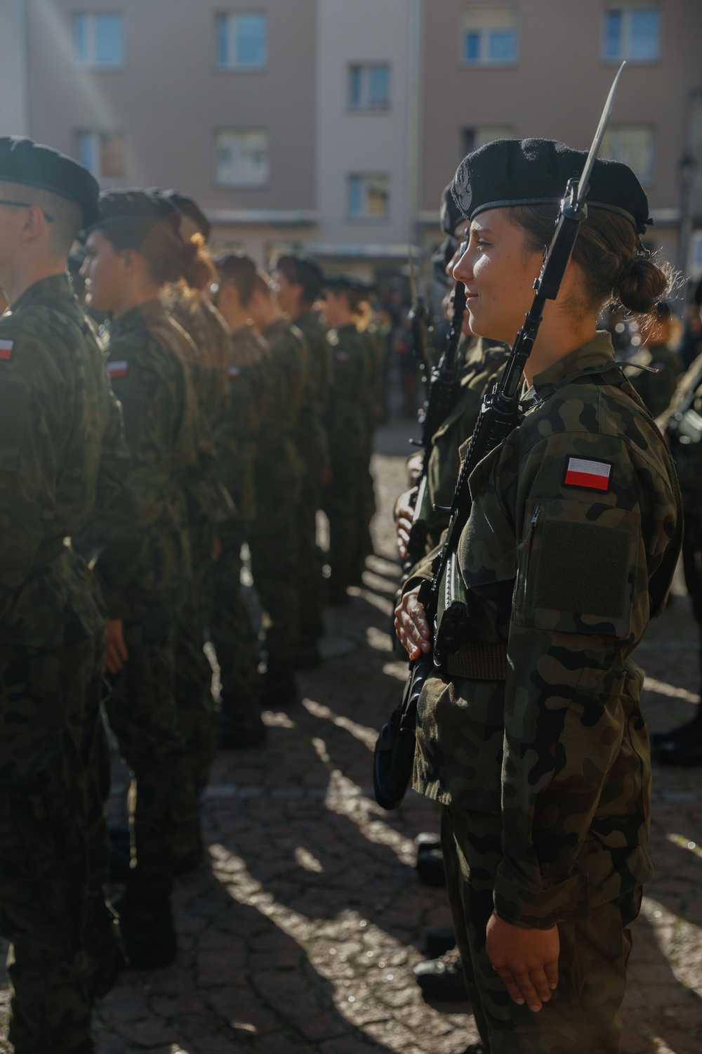 Dogface Soldiers join Polish allies for military oath ceremony