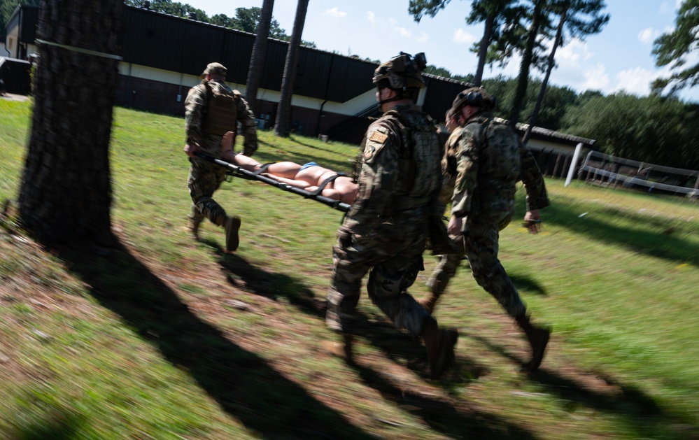 TacRAT 2023 Day 2; TCCC, weapons familiarization