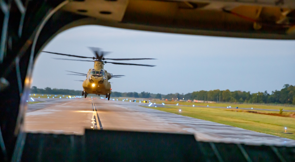 82nd Airborne Division Paratroopers participate in Air Assault mission at JRTC