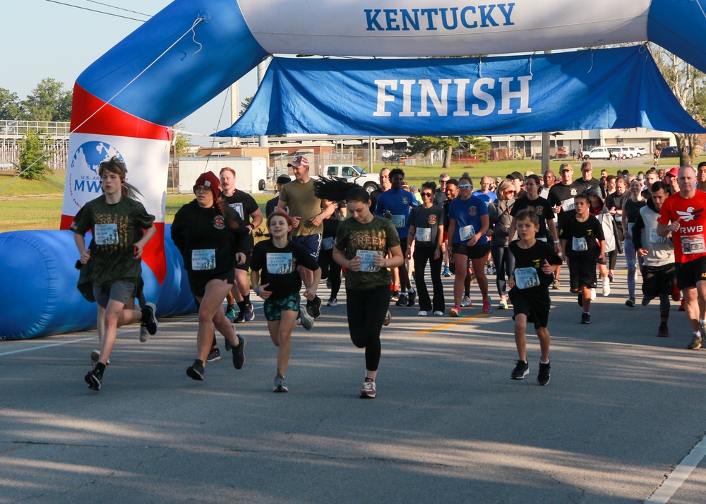 101st Airborne Runs to Remember the Fallen