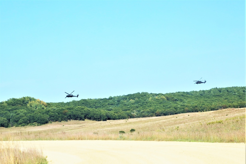 September 2023 UH-60 Black Hawk ops at Fort McCoy