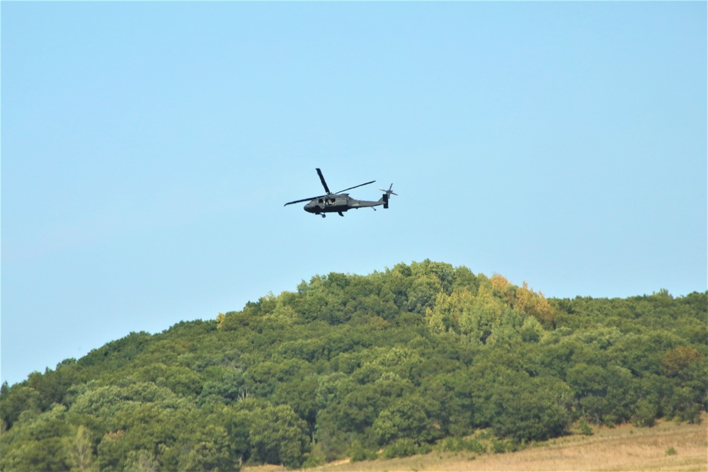September 2023 UH-60 Black Hawk ops at Fort McCoy