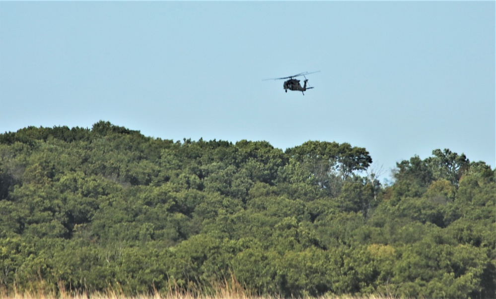 September 2023 UH-60 Black Hawk ops at Fort McCoy