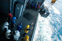 Boxer Conducts Replenishment-At-Sea