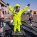 386th AEW Fire Dept. Conducts HazMat Training