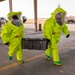 386th AEW Fire Dept. Conducts HazMat Training