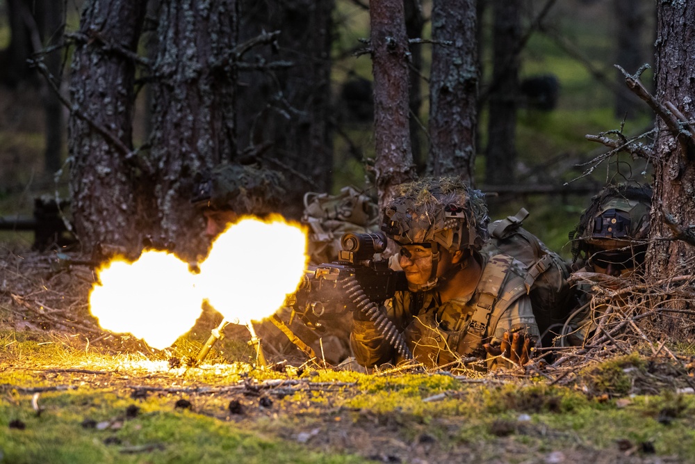 Red Currahee continues refining tactics during Silver Arrow exercise in Latvia