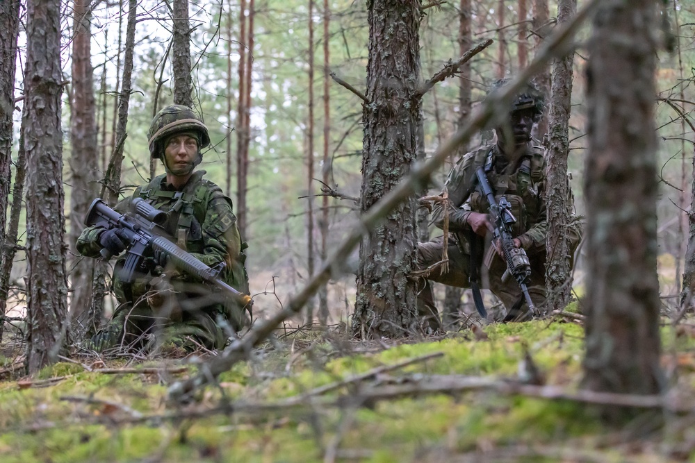 Red Currahee continues refining tactics during Silver Arrow exercise in Latvia