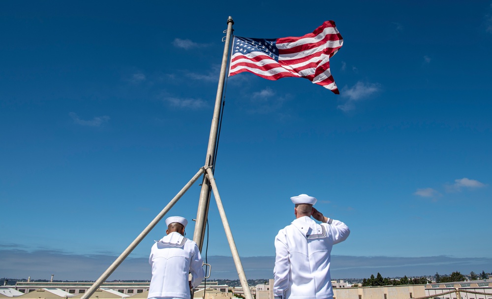 Sailors Shift Colors