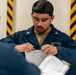 Sailors Take Advancement Exam