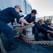 Sailors Line Handling