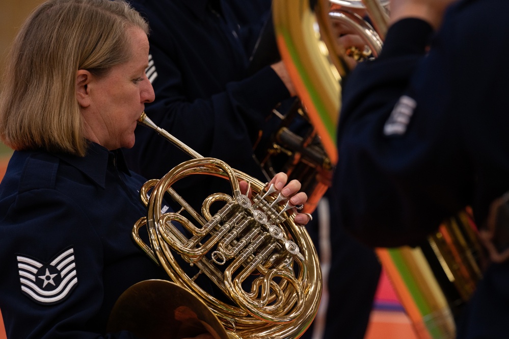 USAFE Band performs for local students in Opava