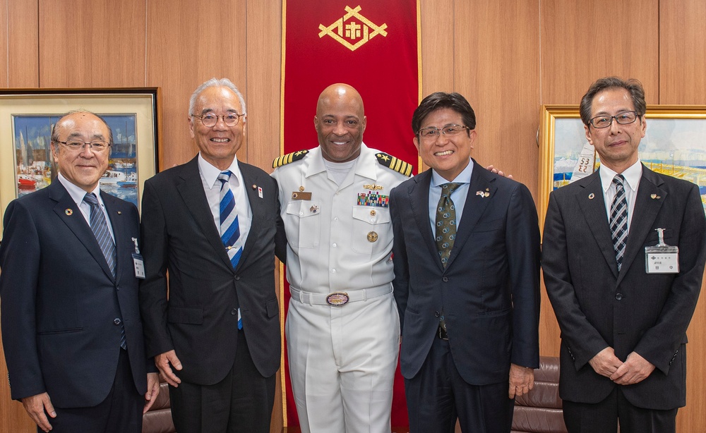 CFAS CO Sasebo Honorary Citizen