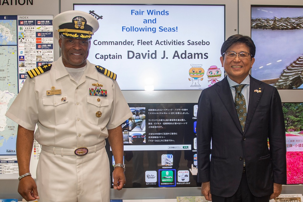 CFAS CO Sasebo Honorary Citizen