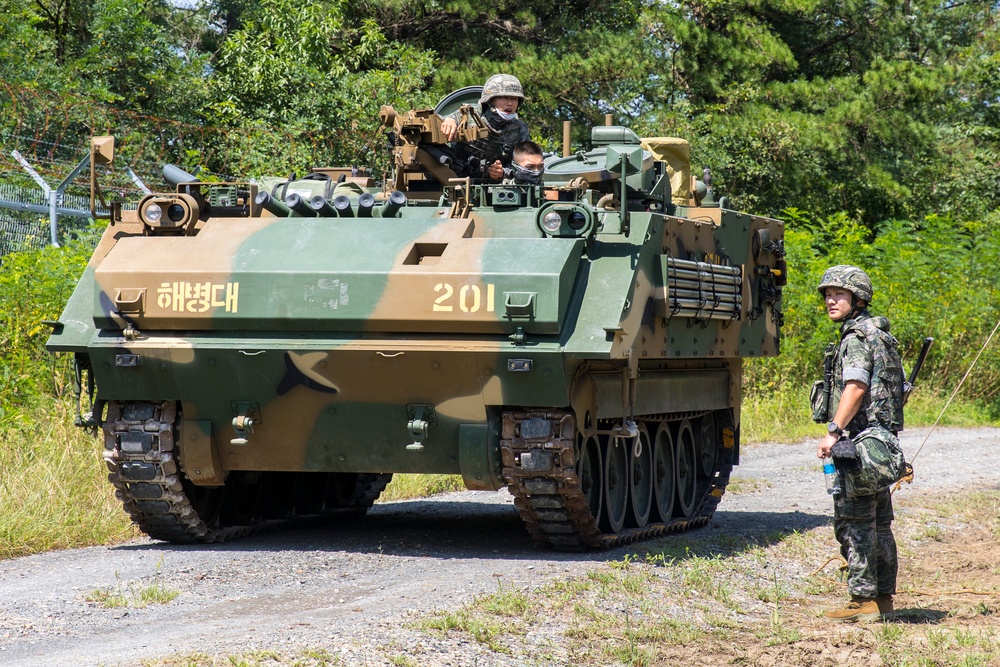 Dig In Your Heels! ROK CBRN Marines Set Up Camp