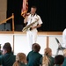 U.S. Navy Band Saxophone Quartet performs a Music in the Schools concert
