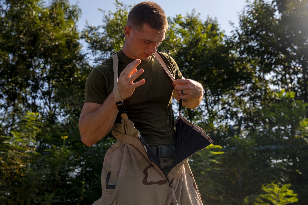 U.S. Marines and ROK Marines Exchange CBRN Response Tactics