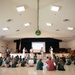 U.S. Navy Band Saxophone Quartet performs a Music in the Schools concert